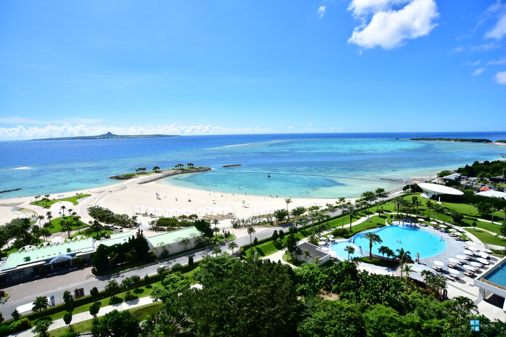 【沖繩海景飯店推薦】Orion本部度假spa飯店，EMERALD BEACH 翡翠海灘無敵海景&amp;還可邊欣賞美麗海邊泡溫泉