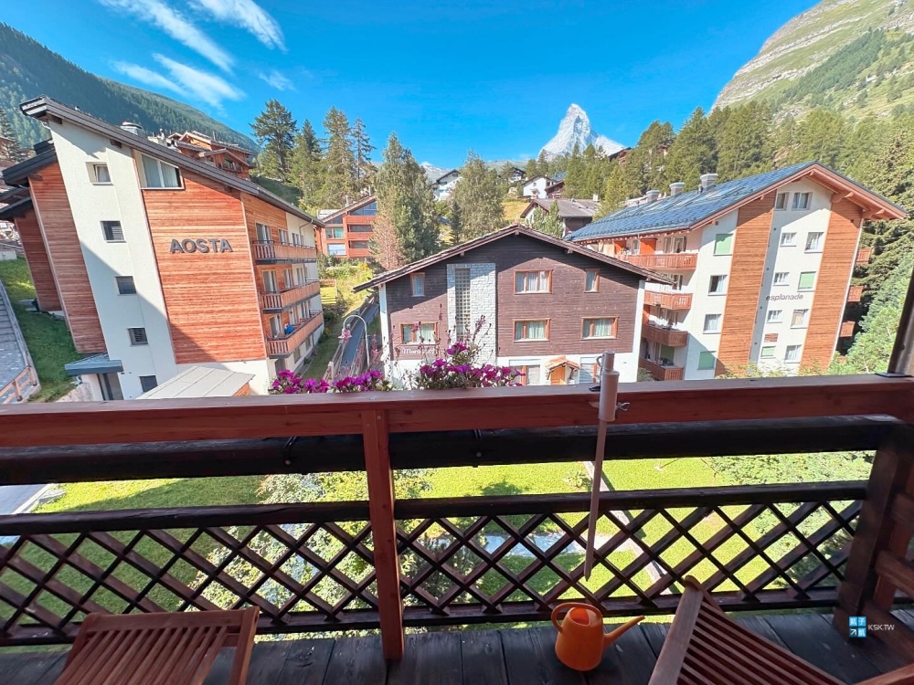 【瑞士策馬特Zermatt】Haus Solvay：陽台可以看到馬特洪峰、有廚房的完美住宿推薦