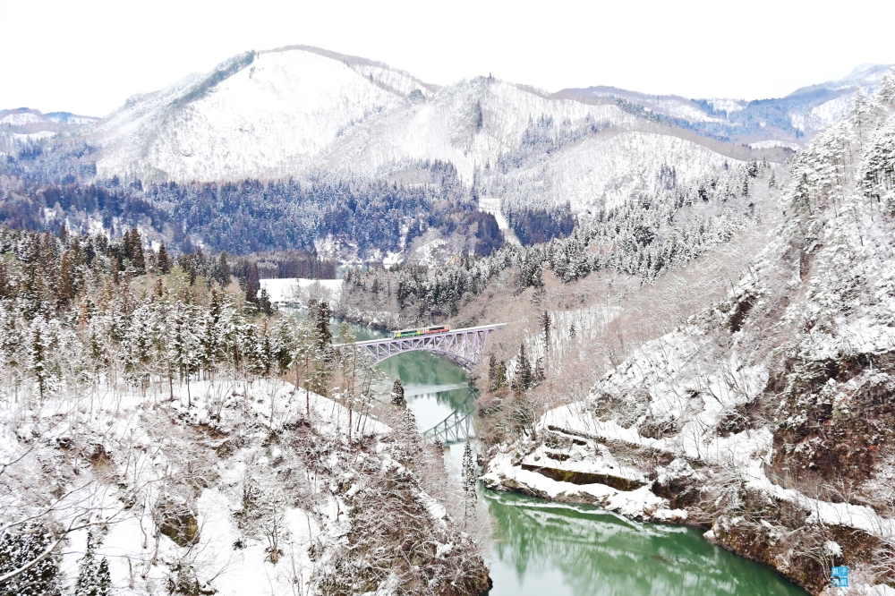 【福島】只見線，拍攝景點懶人包 (冬季雪景)