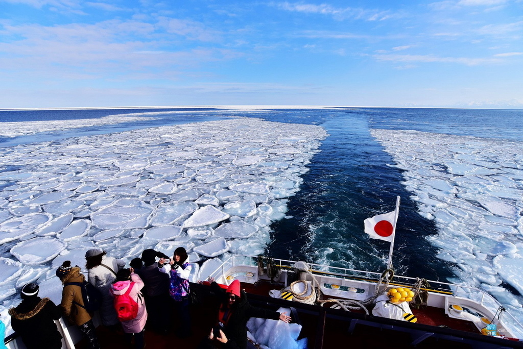 【北海道。冬季】網走流冰觀光破冰船、紋別破冰船GARINKO二號，流冰接岸觀察網站