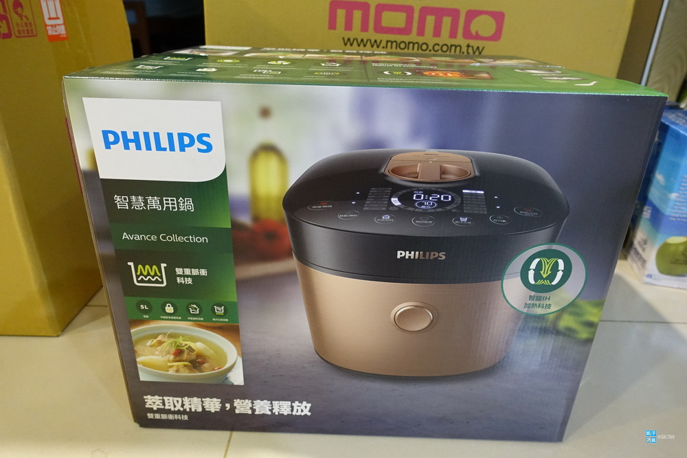 【廚房家電】Philips 飛利浦HD2195 (金小萬) 飛利浦雙重脈衝智慧萬用鍋 &#8211; 開箱簡介/momo購買價格/購買前建議/使用評價